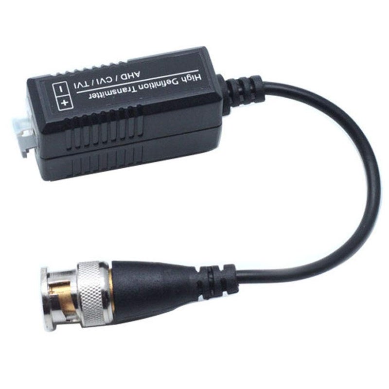 Sscon 4pcs High Definition Passive Video Transmitter for Camera System Male BNC to UTP CAT 5/5e/6 Cable - Image 3